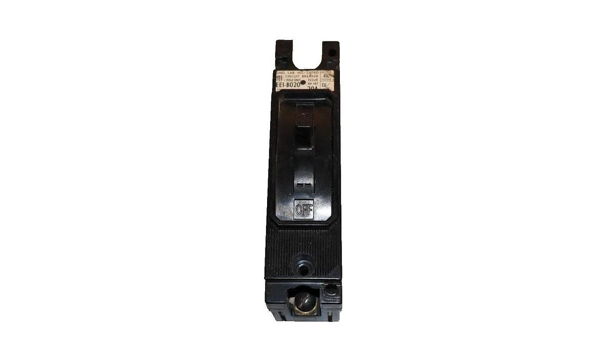 Used Siemens I-T-E Circuit Breaker 20A 20 Amp EE1-B020 120V EE1B020 (Lot of 6)