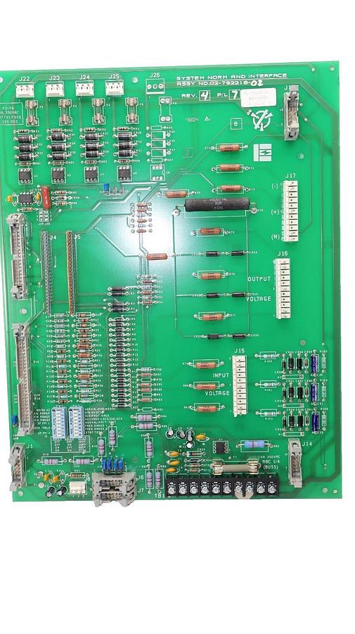 Used EMERSON / LIEBERT 02-792216-02 ,0279221602 System Norm and Interface Board