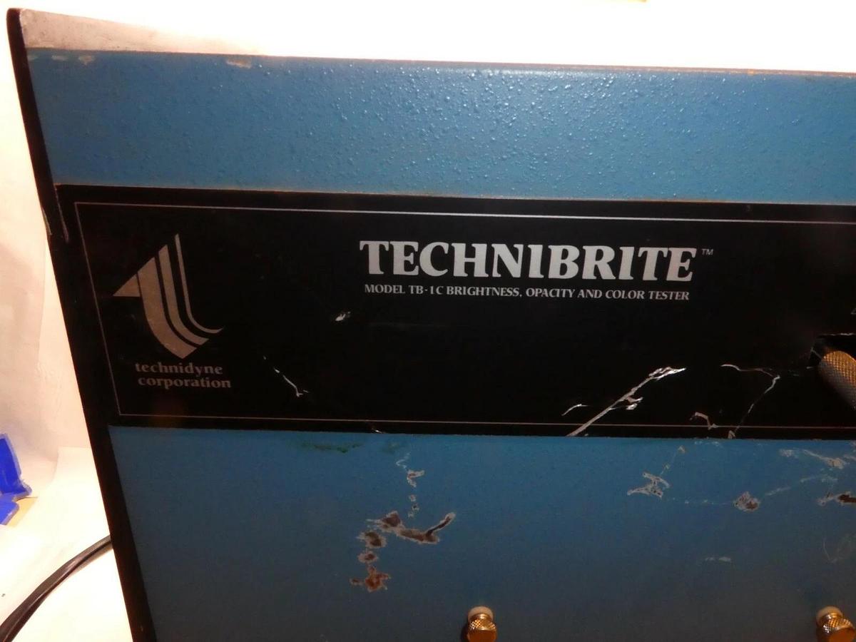 Used Technidyne Technibrite Micro TB-1C Printer Ink Brightness opacity Color Tester