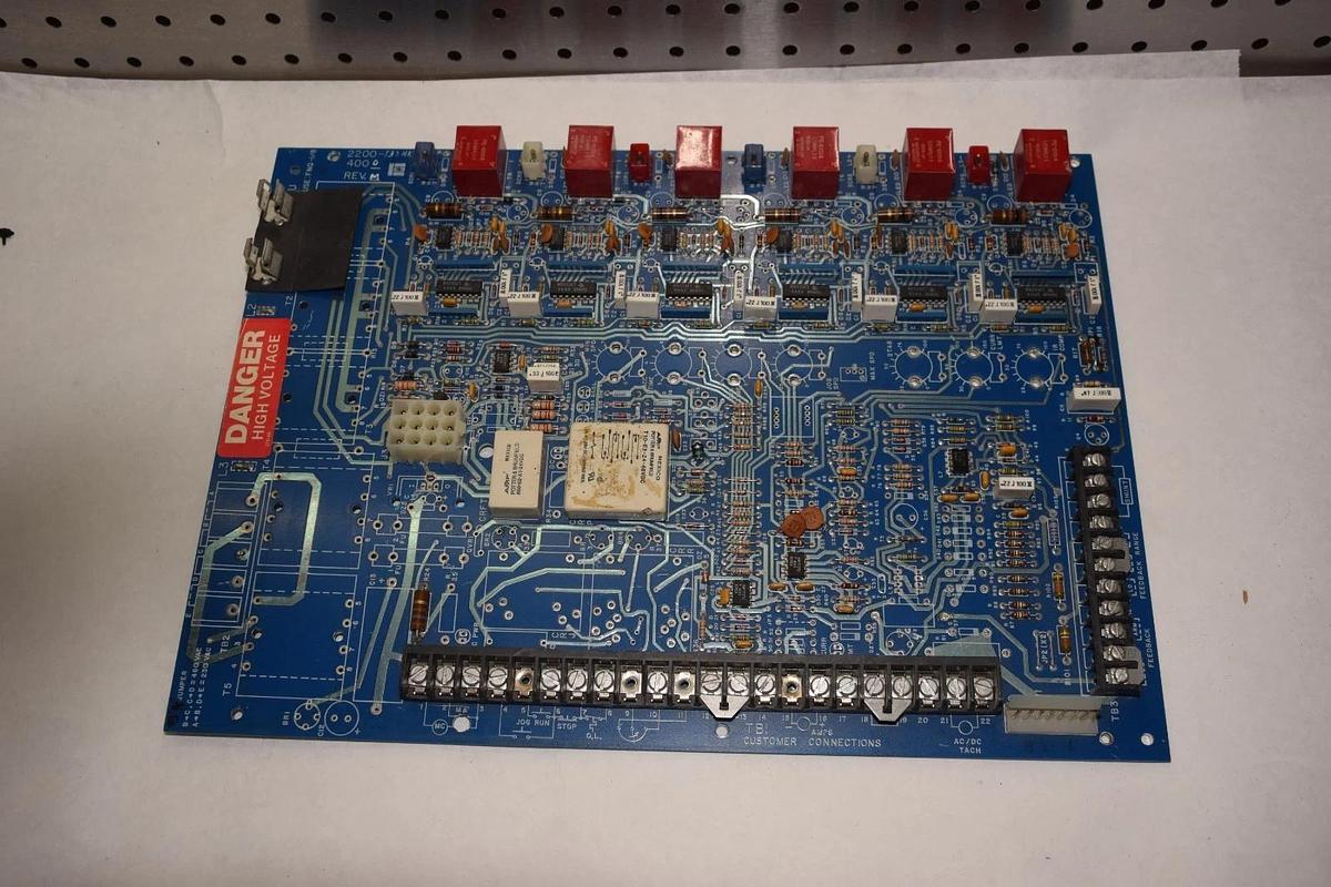 Used MOTOR TECHNOLOGY 2200-2000 REV G 2200-132HK 4000 REV M PC BOARD