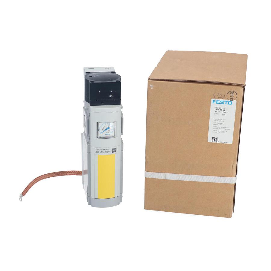 Used FESTO VPPM-6TA-L-1-F-0L2H-S1 , 542217 300mA Pressure Regulator