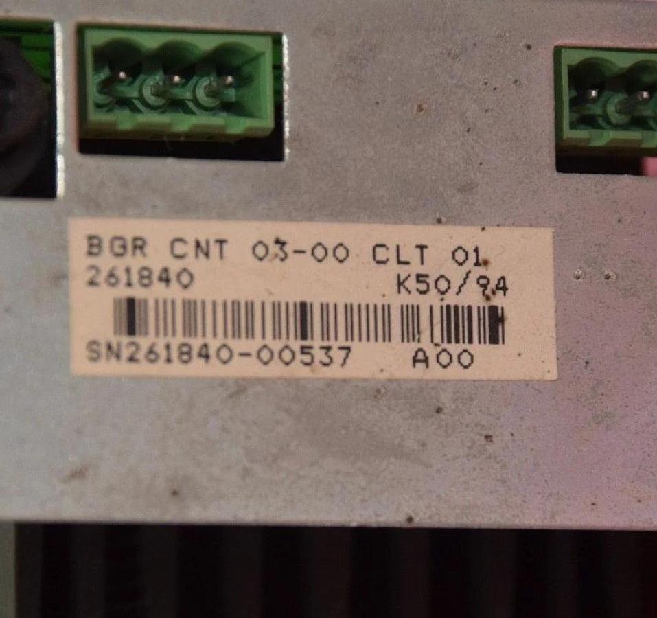 Used INDRAMAT CLT POWER SUPPLY BOARD BGR CNT 03-00 CLT 01, 261840