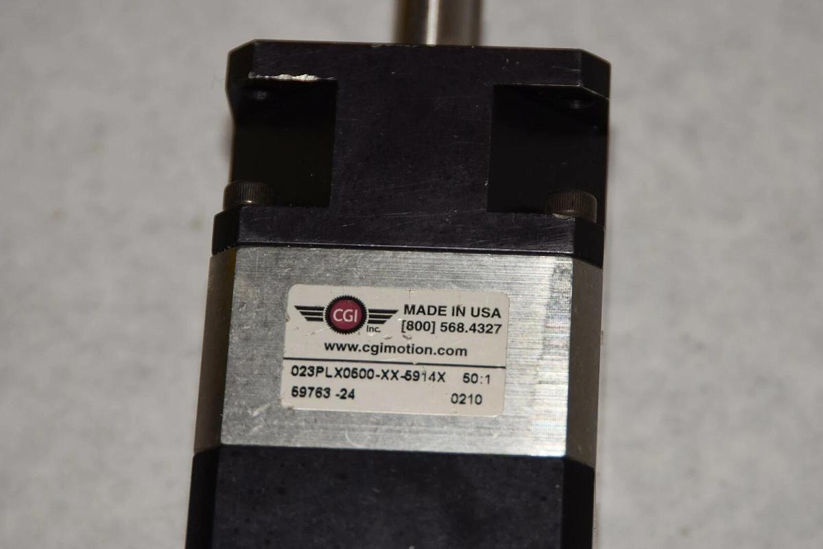 (NEW) CGI  023PLX0500-XX-5914X 1/4" Bore 1/2" Gear Head