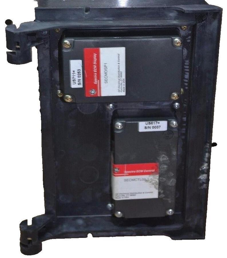 Used GE GENERAL ELECTRIC SECMDSP1 with SECMCTL02 Spectra ECM Display