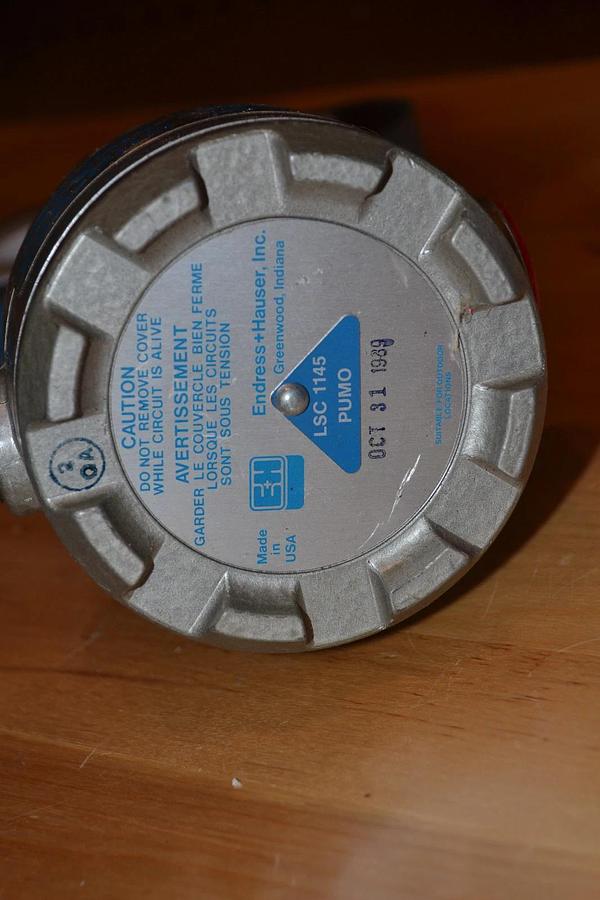 Used ENDRESS & HAUSER 4" 8 BOLT LSC-1145  LSC1145 PUMO LSC1145PUMO  SWITCH