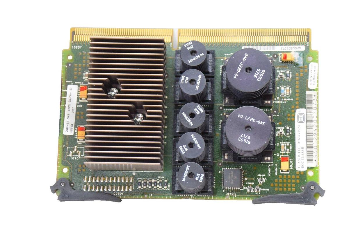 Used SUN MICROSYSTEMS 270-2702-04 Rev 01 2942-02 .5MB , STP5110AUPA-167 Circuit Boad