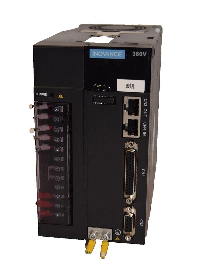 Used INOVANCE 380v IS620NT3R5I IS620NT3R51 3ph 380-440v 2.4a Out: 0-380v Servo Drive