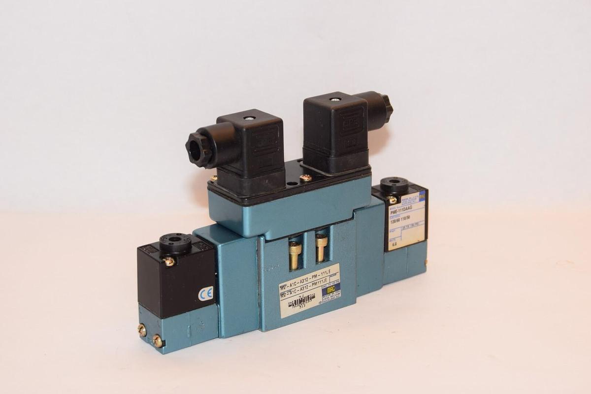(NEW) MAC MV-A1C-A312-PM-111JE 150psi Solenoid Valve