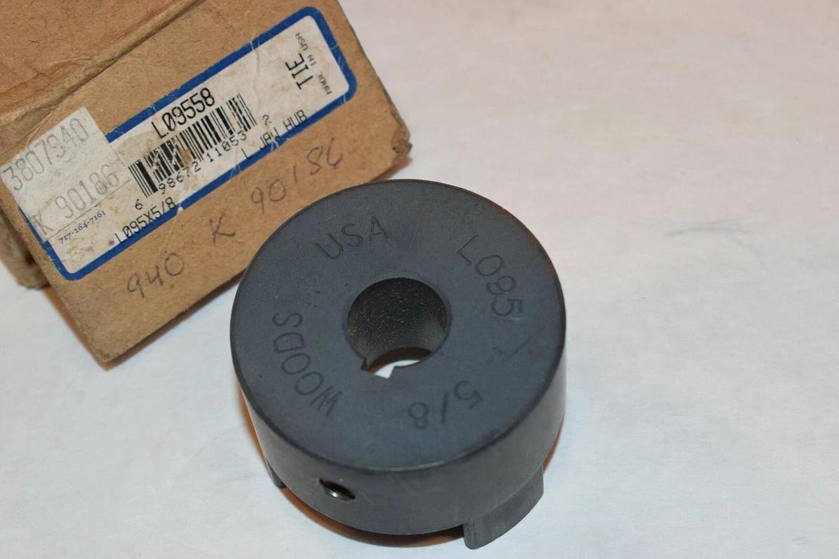 NEW TB WOODS USA L09558 L095 5/8 L-JAW COUPLING HUB