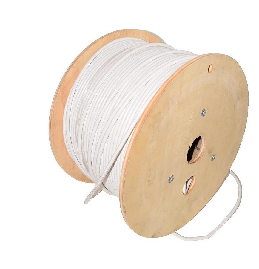 980' Hubbell Cat 6A Wire Speedchannel Shield F/UTP 10Gbe C6ASCSFTPCMW 4PR 23AWG