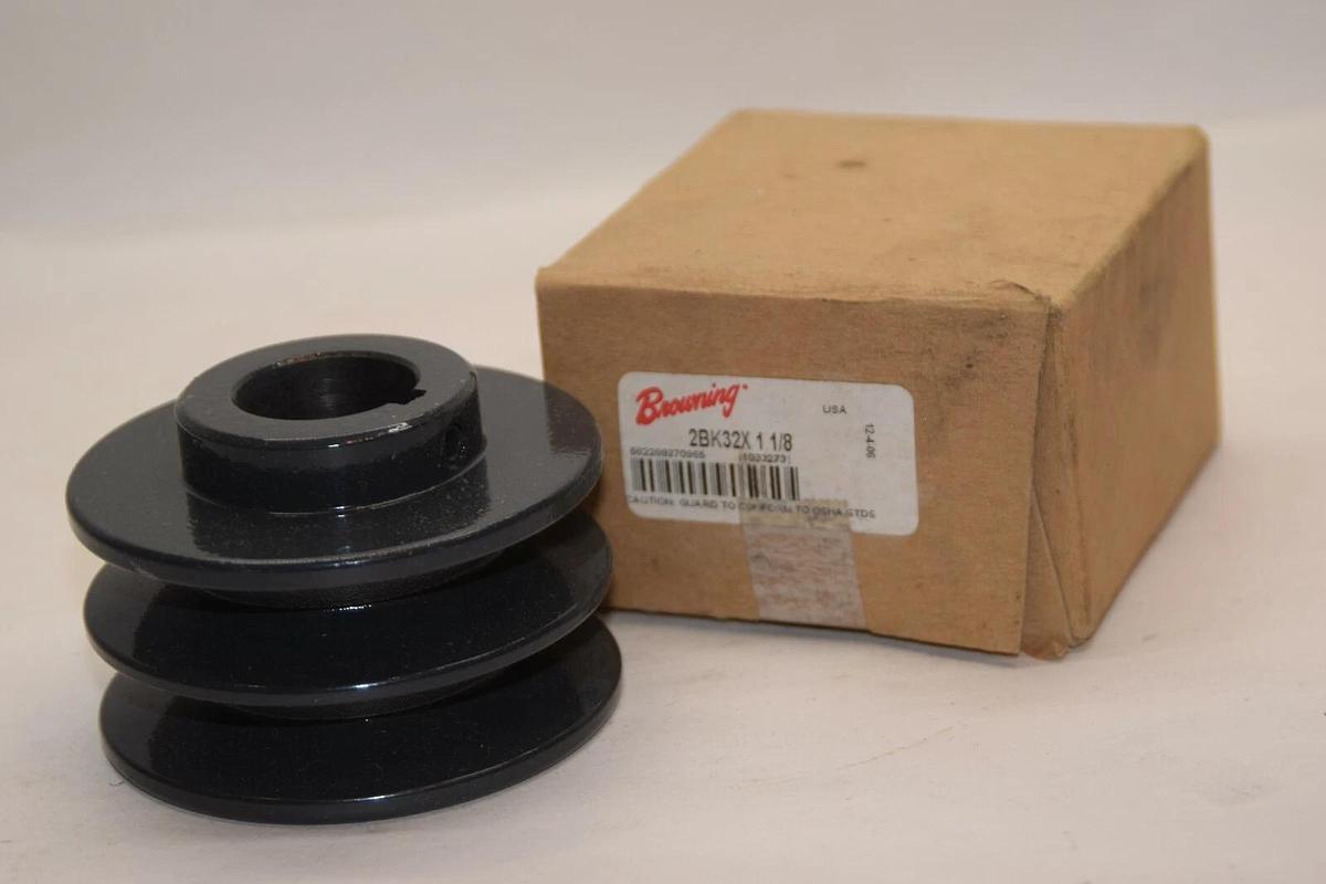 (NEW) BROWNING 2BK32X 1 1/8 2BK32X1-1/8 2-Grooved Pulley