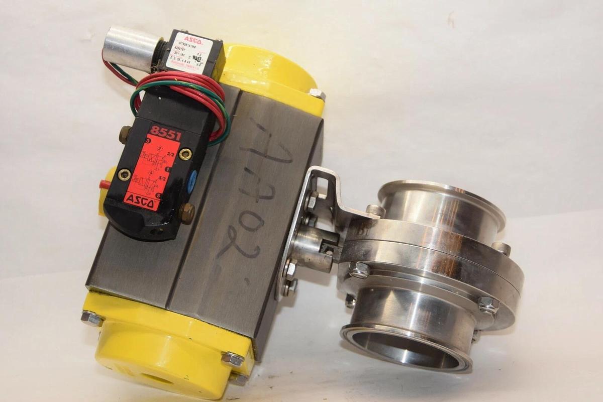 (NEW) COMPAC TORQUE 3TS Actuator Size 50 Spring Set 6 Size 3" Sanitary Valve