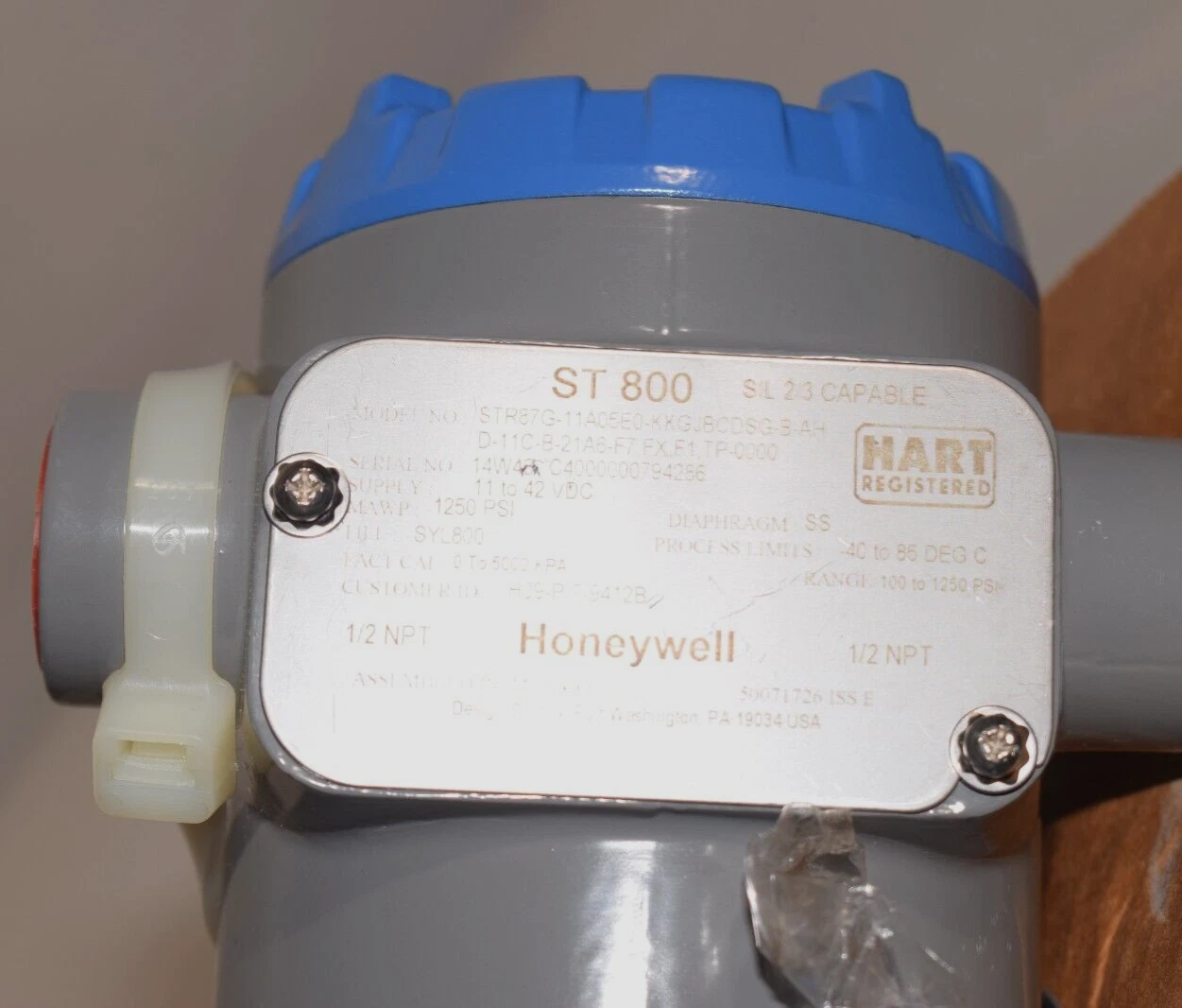 Honeywell STR800 GP Remote Seal ST800 STR87G-11A05E0-KKGJBCDSG-B-AHD-11C-B NEW