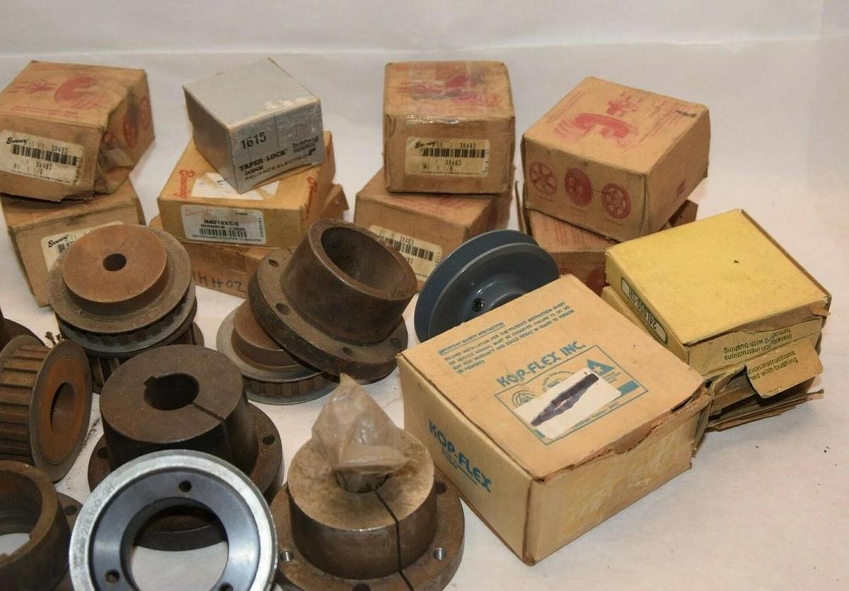 (NEW - Large Assorted Lot) BROWNING Taper Lock Adapters & Timing Pulley