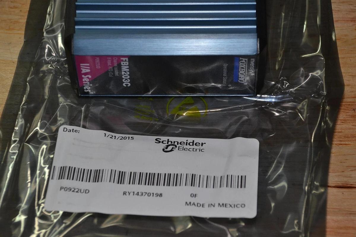 Used Foxboro Invensys FBM203C Channel Isolated 8 Input RTD P0922UD FBM203