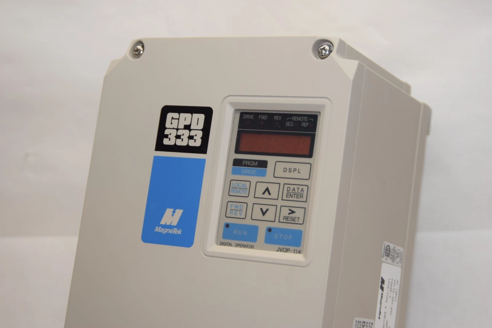 (NEW) MAGNETEK GPD333-B0P5N4 8002 B0P5N4 460V 3Ph Adjustable Frequency Drive