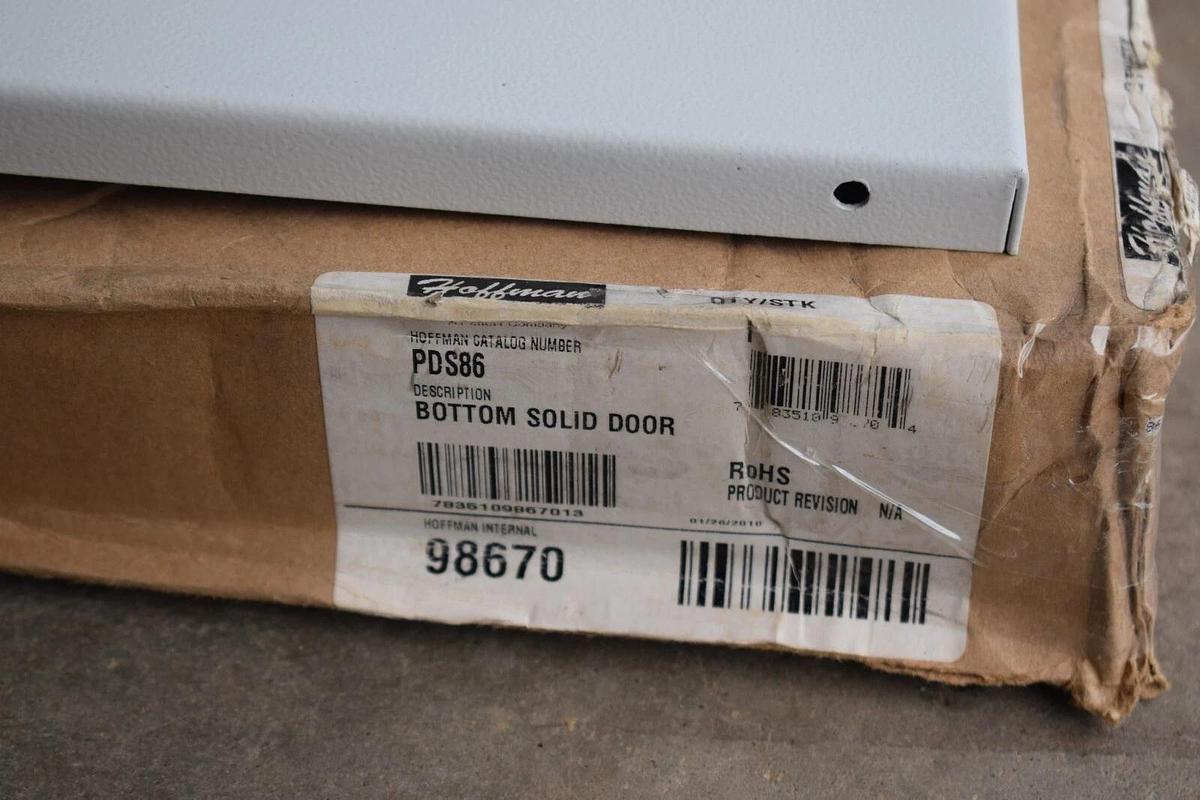 (NEW) HOFFMAN PDS86 23.27 x 30.2 x 0.69 PROLINE Bottom Enclosure Door