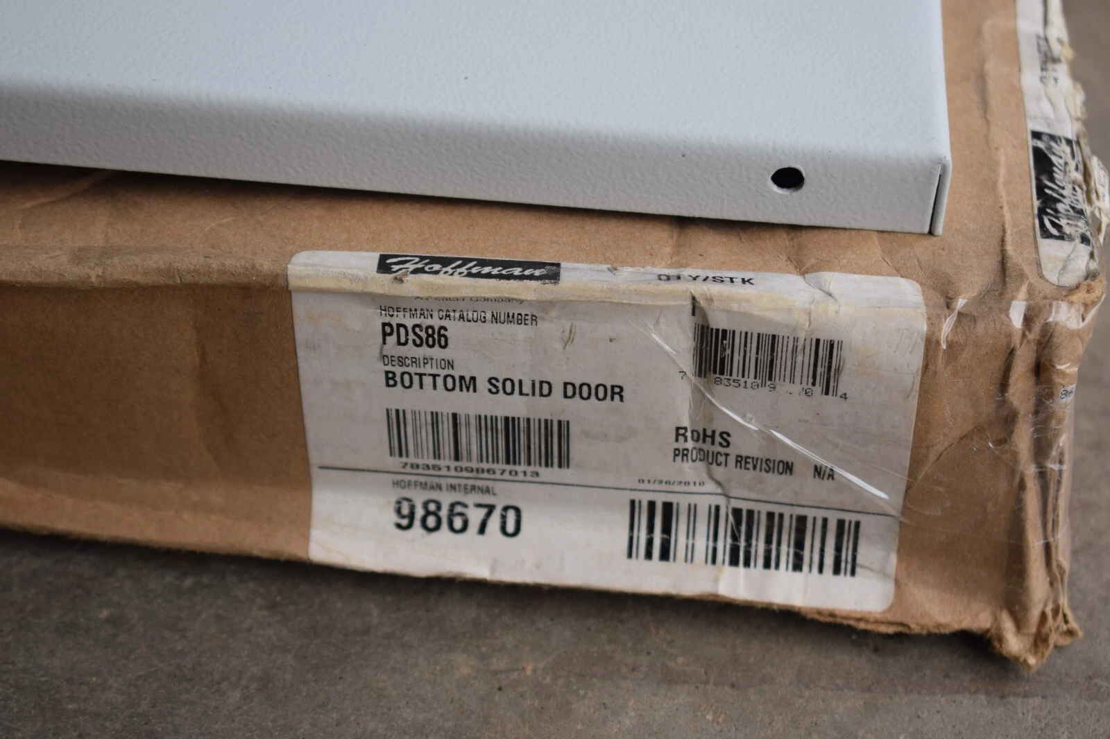 (NEW) HOFFMAN PDS86 23.27 x 30.2 x 0.69 PROLINE Bottom Enclosure Door