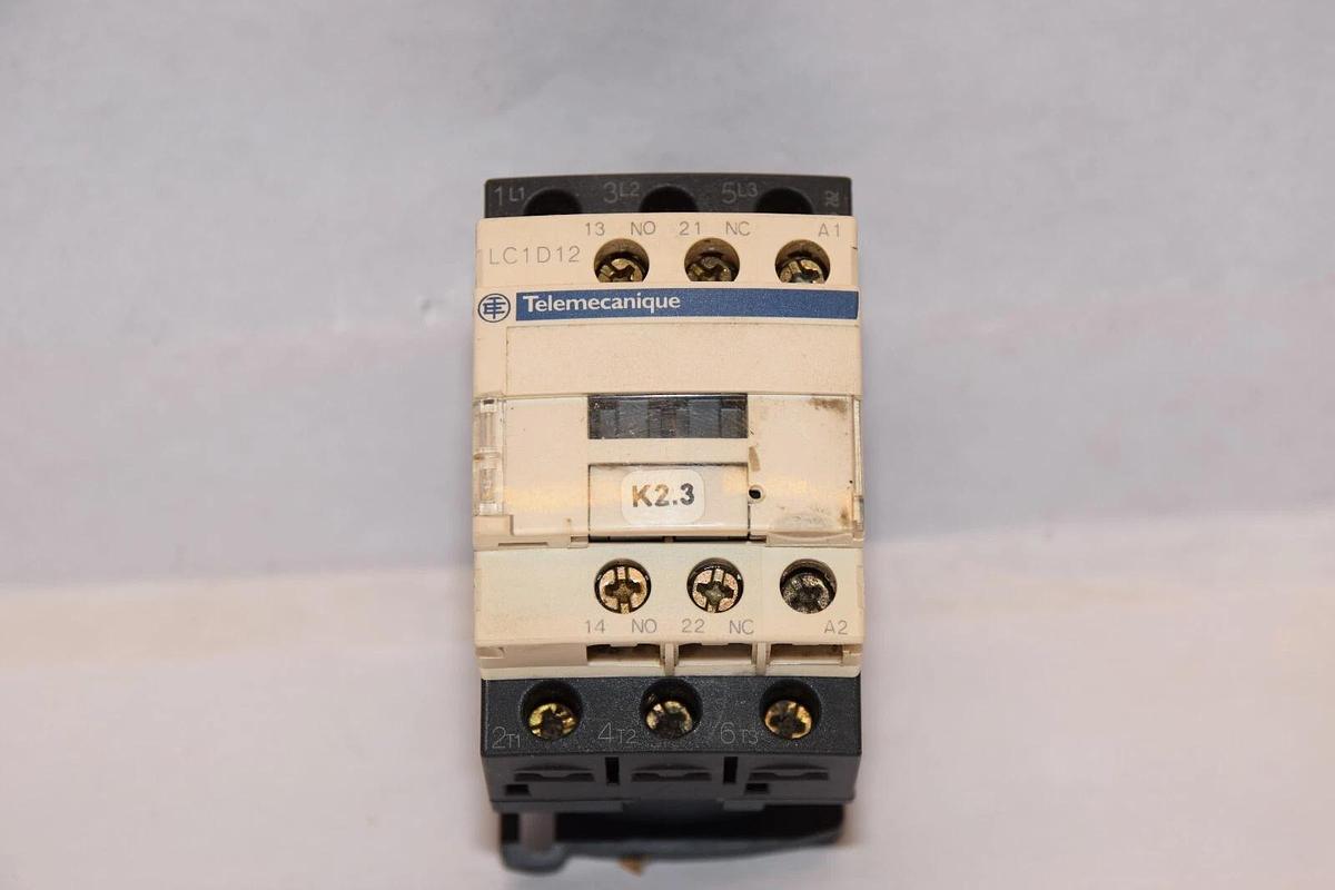(NEW) TELEMECANIQUE LC1D12 25Amp 230V 50/60Hz Coil Contactor