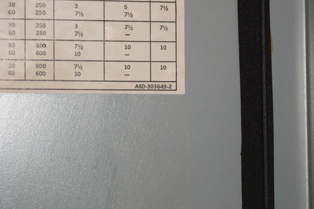 NEW) SYLVANIA T18AA31606-76 T18AA3160676 Size 1 60A Mag Combination Starter