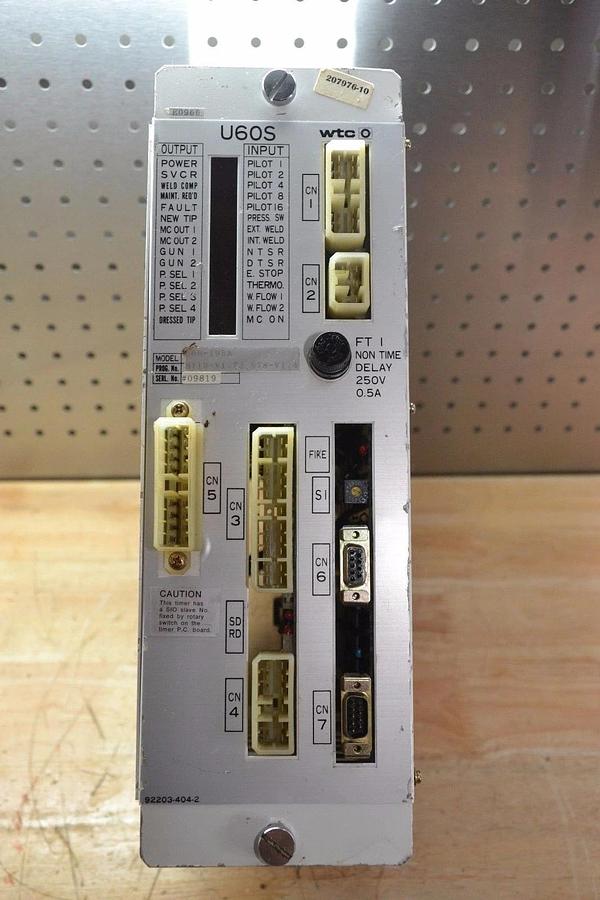 Used WTC U60S-T95A U60S T95A A9-1432 WELDING CONTROLLER