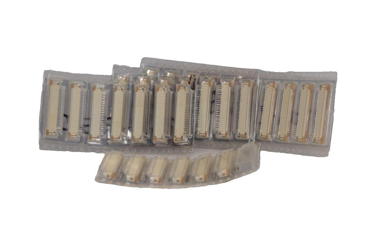 (NEW - Lot of 30) 52271-2490 Connector 1x24 Pin FFC/FPC R/A Bottom Contact Style