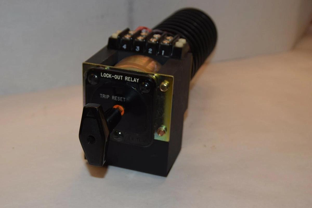 ELECTRO SWITCH 782800 9423  Lock-Out Relay 125VDC ser 24  (NEW)