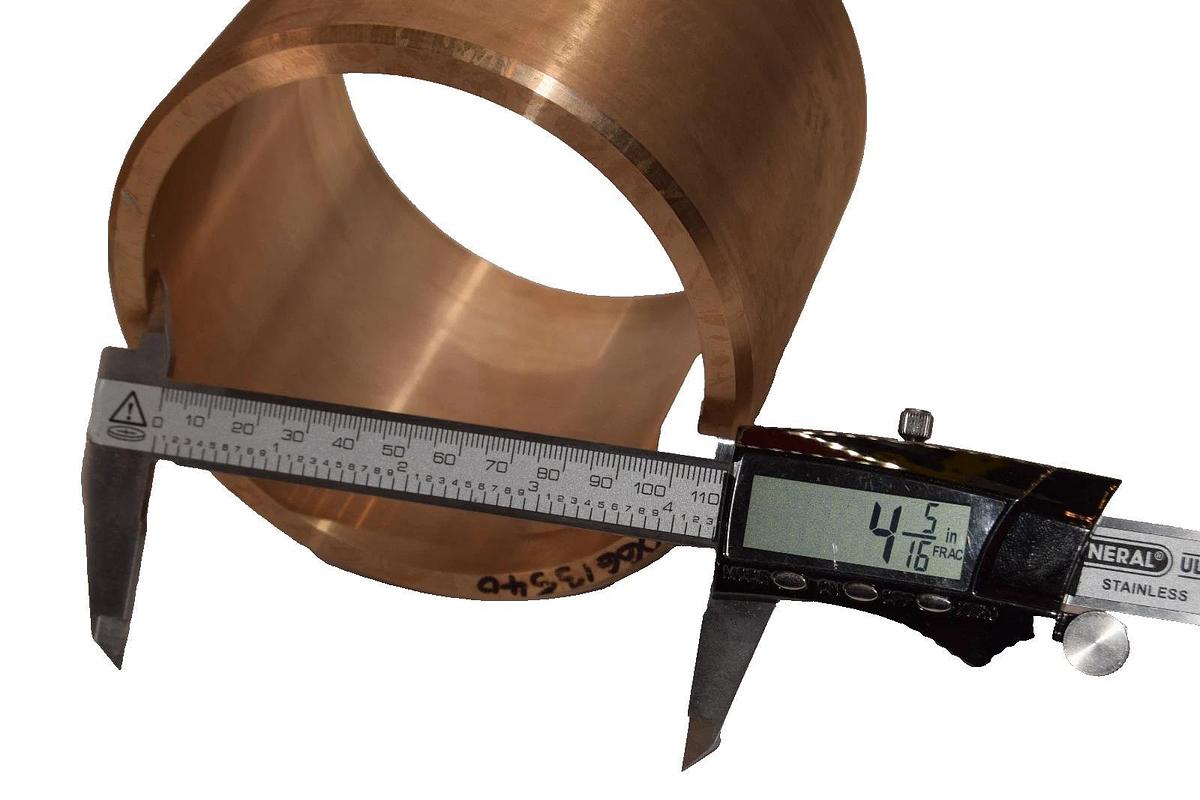 5" x 4-5/16" x 4-1/64" , 06613540 Brass Bushing (New)