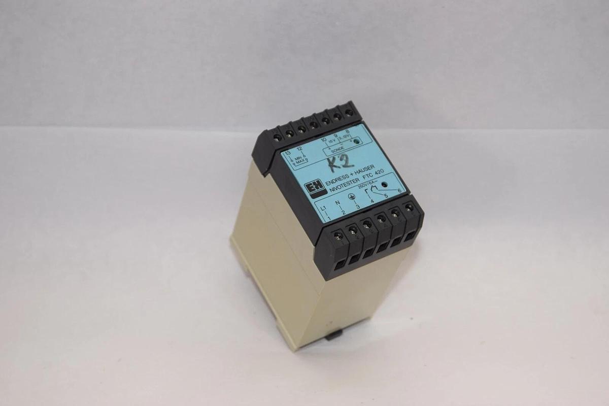 Used ENDRESS + HAUSER FTC-420 N-D FTC 420 N-D Nivotester Switch