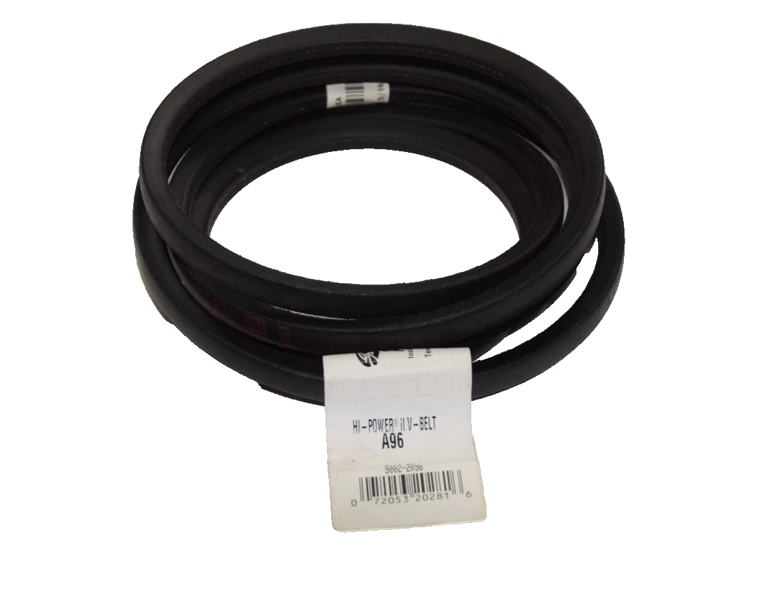 GATES V-BELT Belt A96 A-96 9003-2096 98" Out Length 5/16" 1/2" HI-POWER II NEW