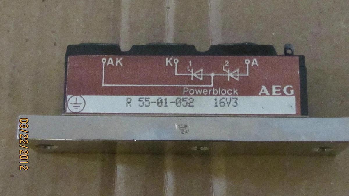 AEG POWER BLOCK R 55-01-052 16V3 R55-01-052 16V3 R550105216V3 NEW