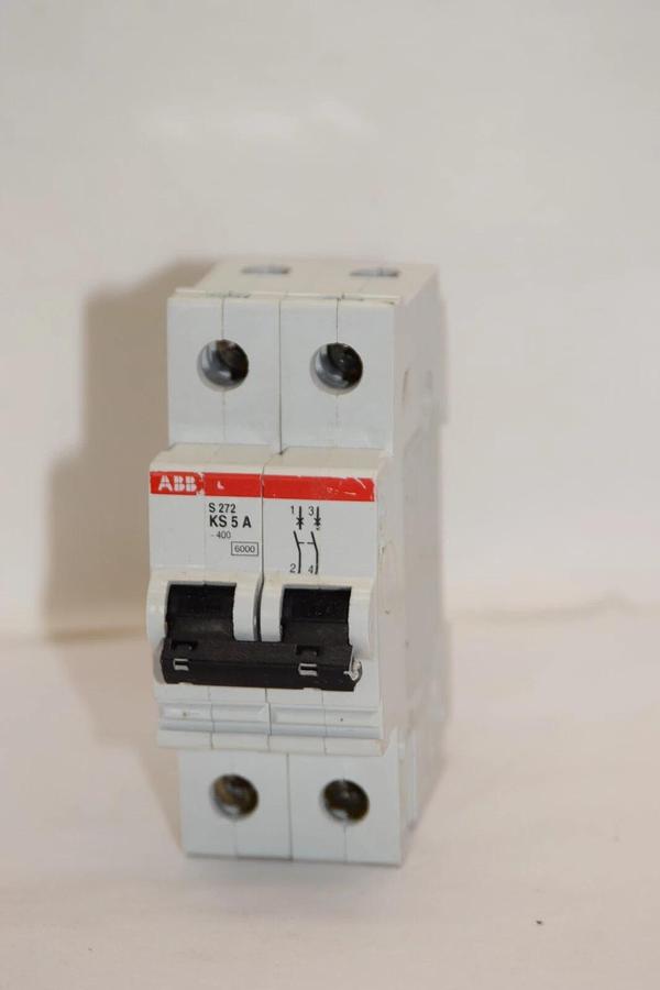 (NEW) ABB KS 5A KS5A 5A 5 Amp 2P Circuit Breaker