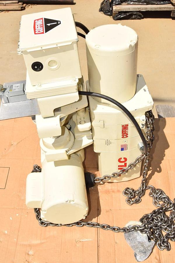 Coffing JLC 1 Ton Electric Hoist w/ Trolley JLCMT2016-1 JLC2016-15-1 115/230 NEW