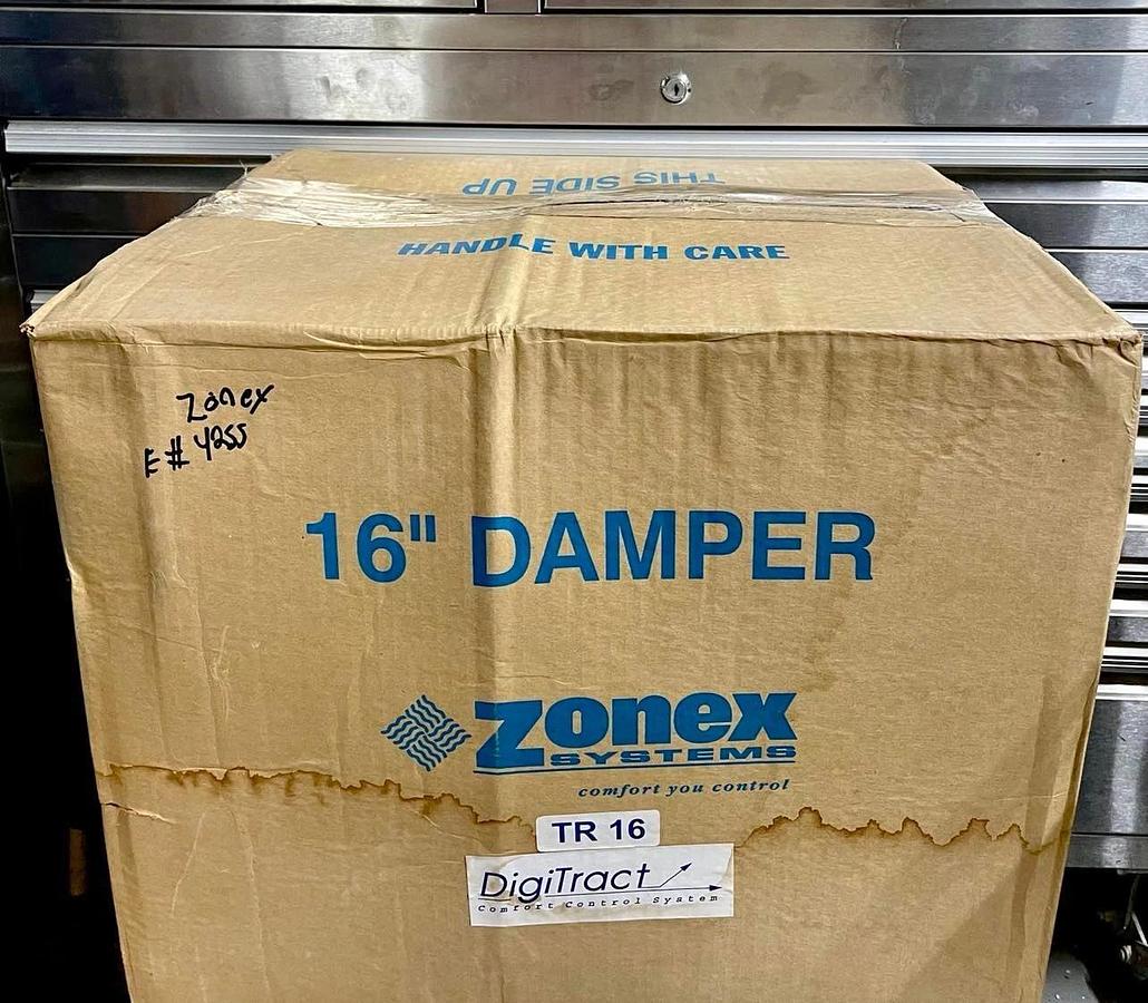 Zonex Systems TR16 16 16" Hvac  Low Pressure Zone Damper NEW