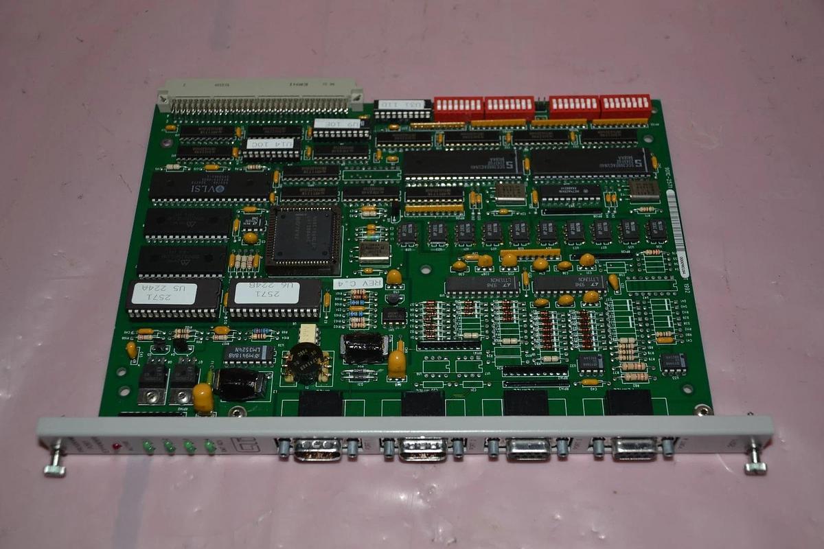 Used CONTROL TECHNOLOGY 901C-2571 XMT RCV 4 PORT PROGRAM PORT EXPANDER CIRCUIT BOARD