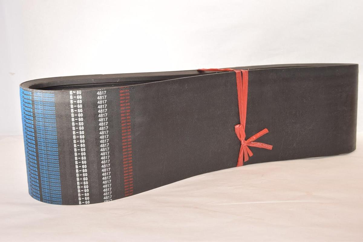 (NEW) D&D POWERDRIVE B60/10 ORB-19-12405B60/10 10 Rib 63" L 0.62" W V-Belt