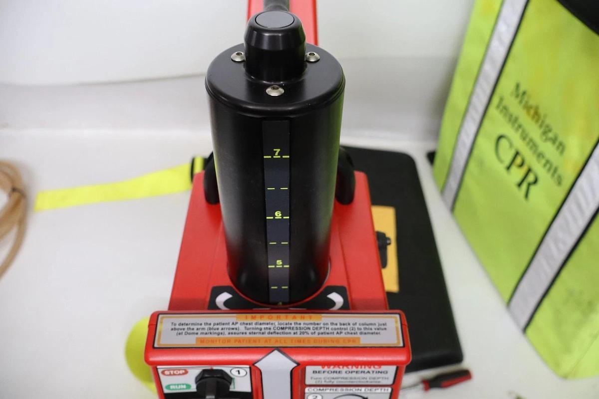 Used Michigan Instruments 1007CC The Life-STat Automated CPR Machine *Sold As Is*