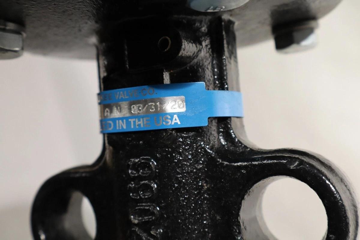 Milwaukee Cast Iron Butterfly Valve MW322E  MW322E AW  10" 10 in  150PSI