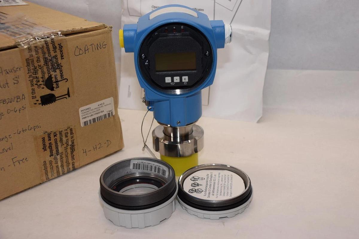 (NEW) ENDRESS + HAUSER FMB70-UBC1FB201LBA# 79.5psi Deltapilot S Pressure Sensor