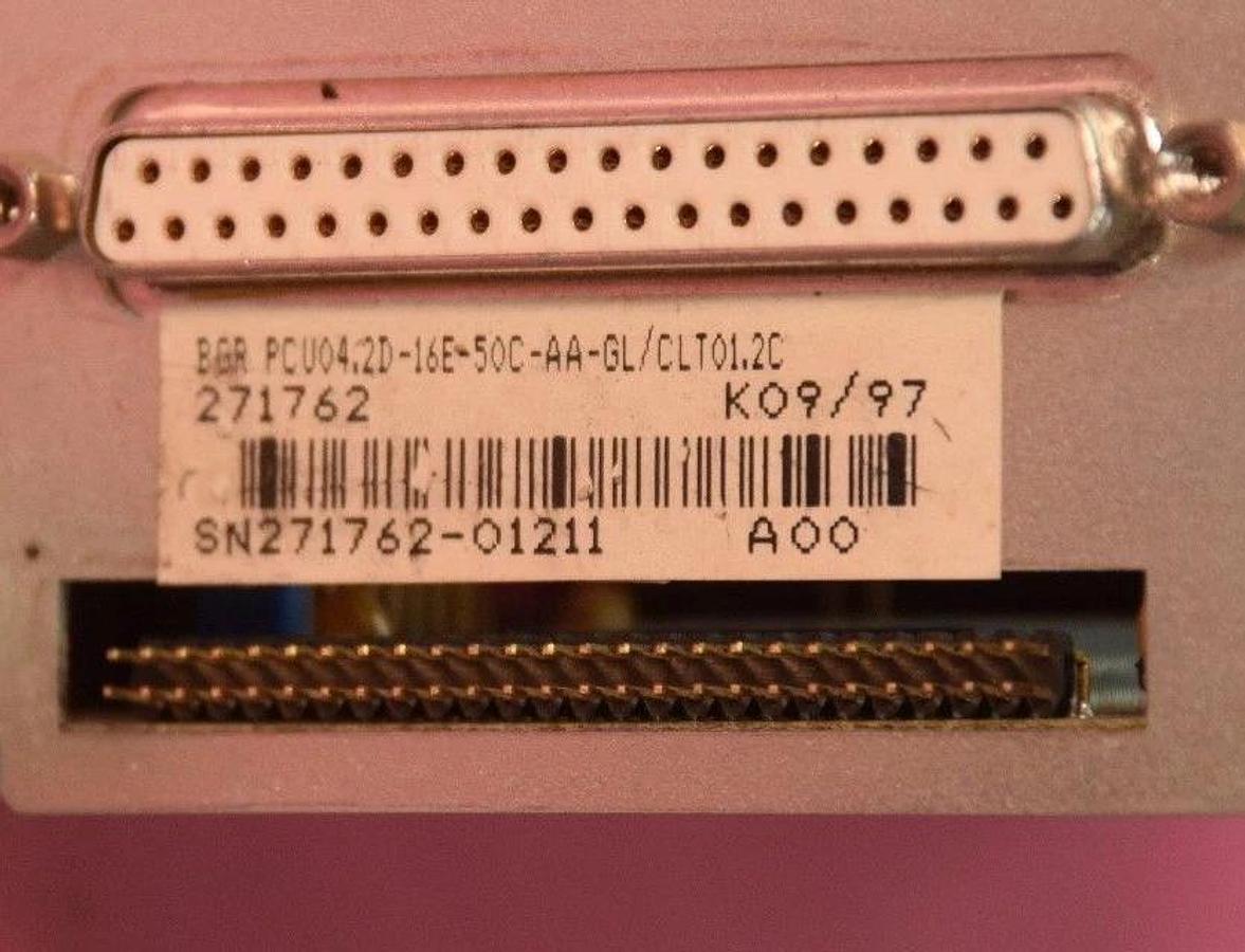 Used INDRAMAT CONTROL BOARD PCU04.2D-16E-50C-AA-GL/CLT01.2C