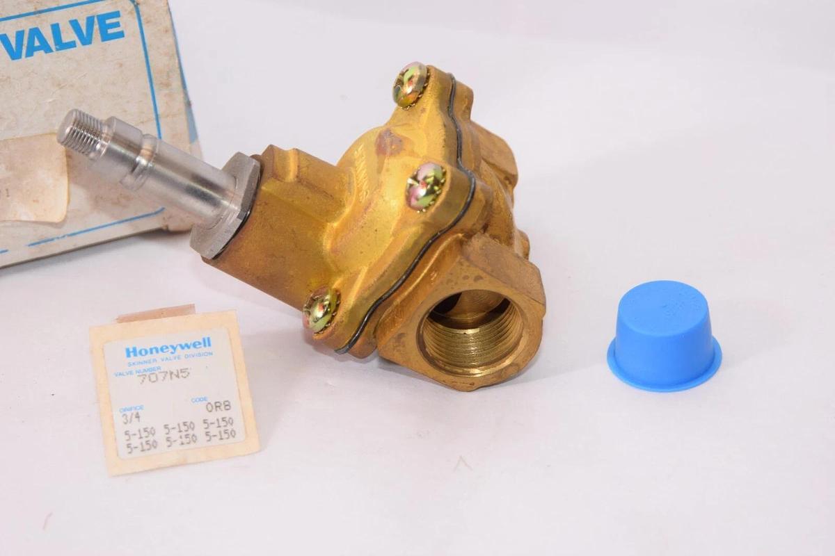 (NEW) HONEYWELL / SKINNER 707N5 3/4 Orifice Valve