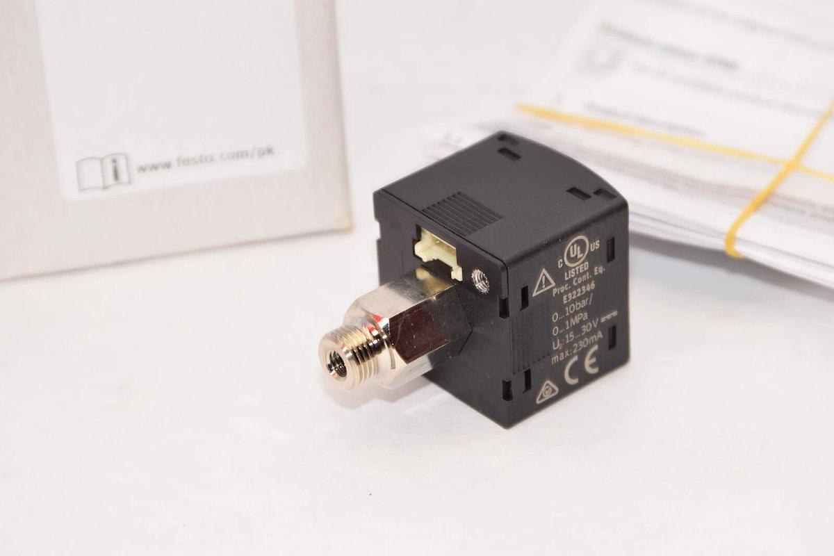 (NEW) FESTO SPAN-P10R-G18M-PNLK-PNVBA-L1 8035533 Pressure Sensor