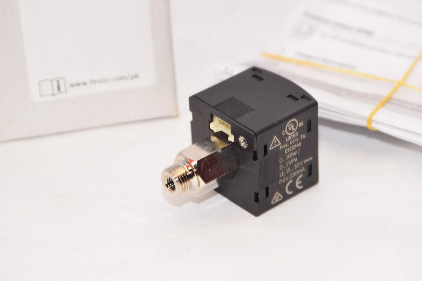 (NEW) FESTO SPAN-P10R-G18M-PNLK-PNVBA-L1 8035533 Pressure Sensor