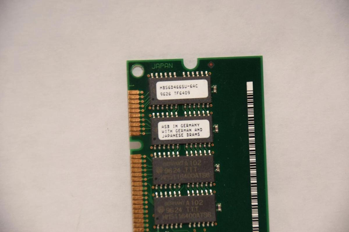 Used SUN MICROSYSTEMS HB56D466SU-6AC , HB56D466SU6AC Memory RAM Card