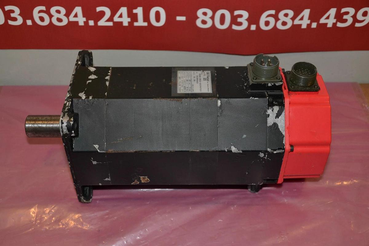 Used GE FANUC 20S A06B-0502-B067#7008  A06B-0502-B067 #7000 SERVO MOTOR