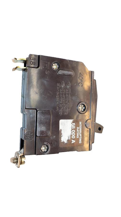 Used Square D Circuit Breaker 20A 20 Amp QHB120 1p 1  Pole (Lot of 5)