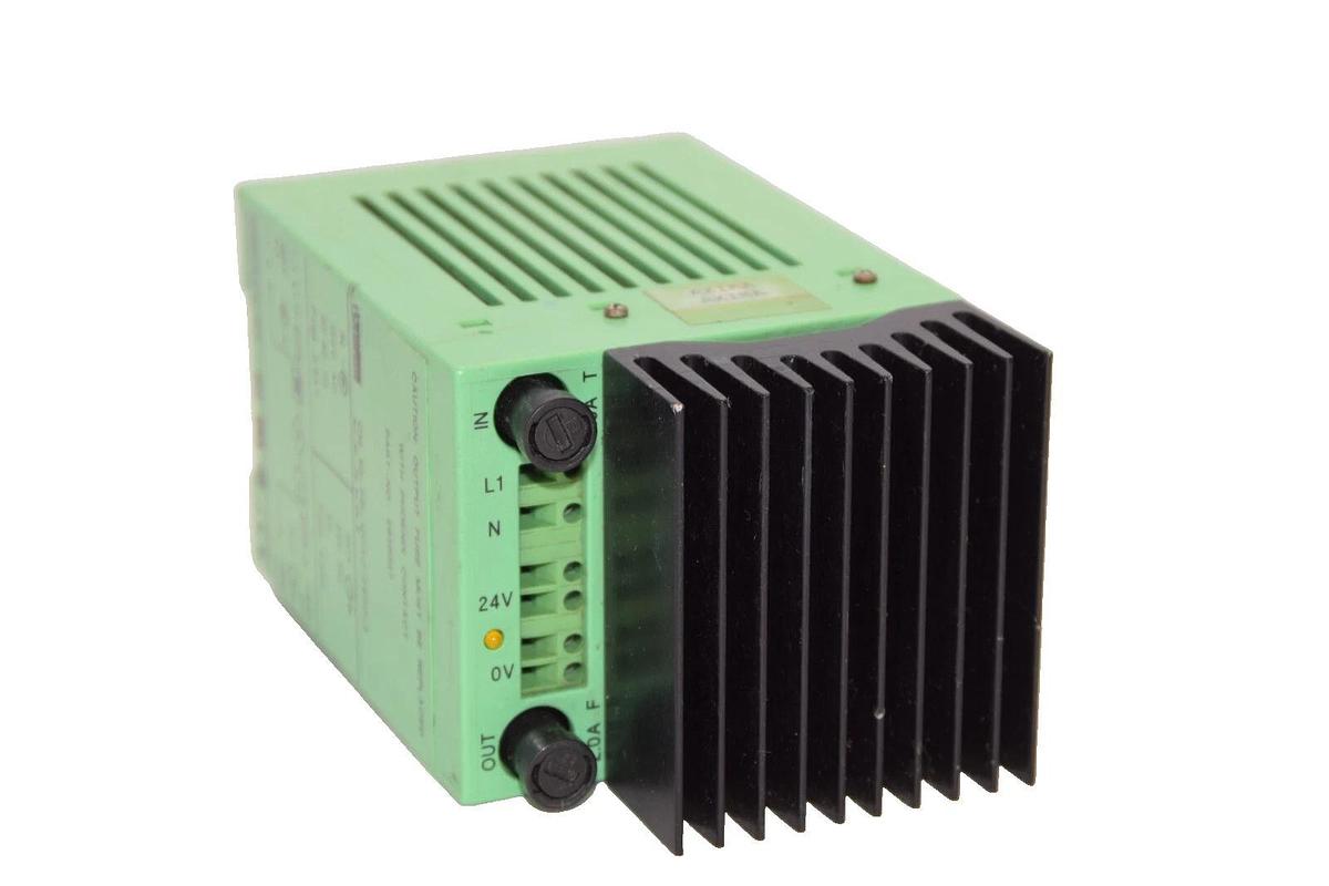 Used PHOENIX CONTACT CM 90-PS-120AC/24DC/2 2939027 120Vac 24Vdc 2A Power Supply