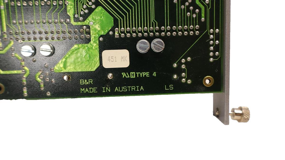 Used B & R B&R MAESTRO MM2M , HCMM2M-0 Rev: 1.00 PLC Card Expansion Memory Board