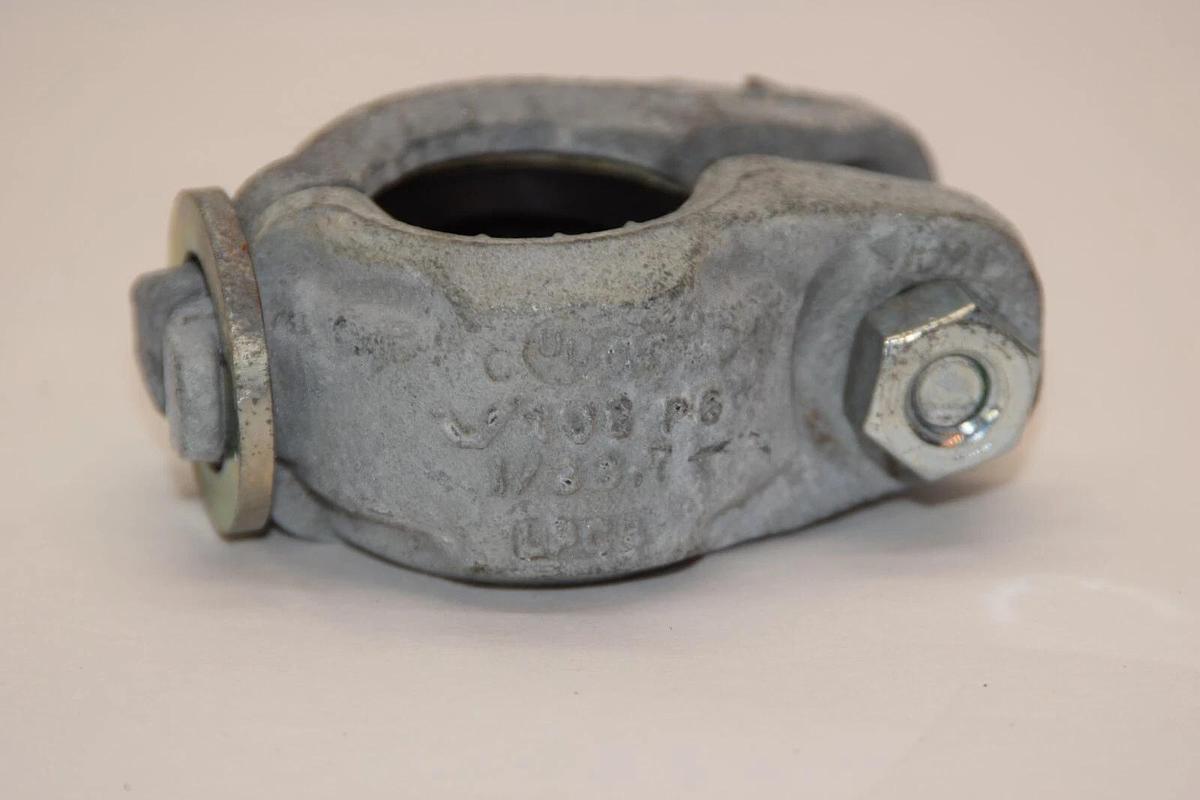 (NEW) VICTAULIC 1/33.7 1" Style 108 Firelock Galvanized Rigid Coupling