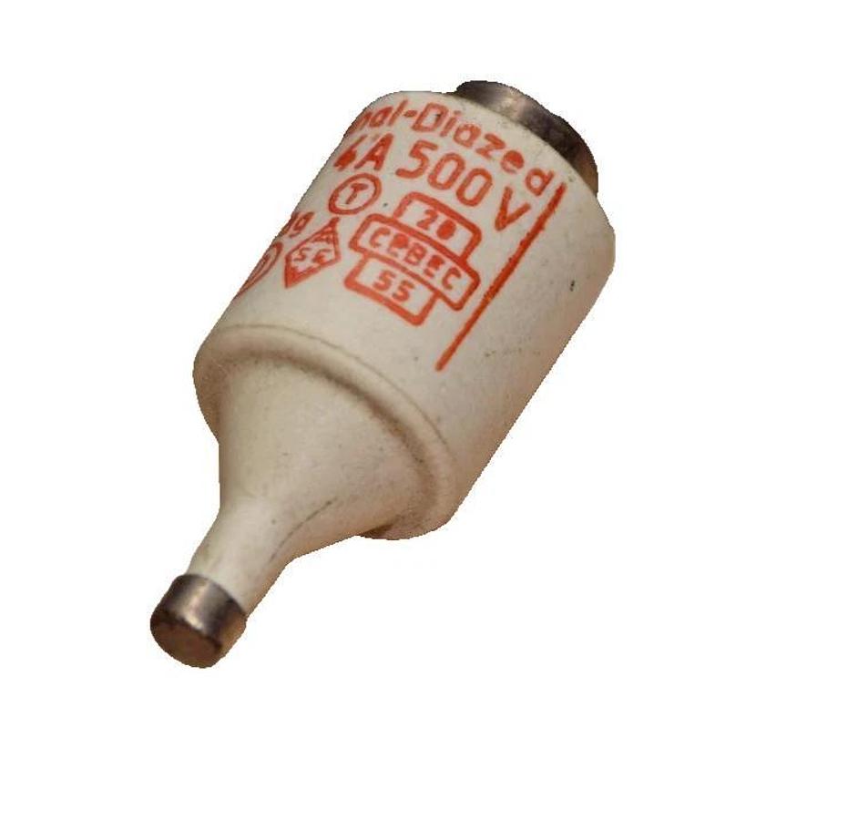 Siemens Original Diazed 4A 500V 4Amp Trag Fuse 4 A (NOS)